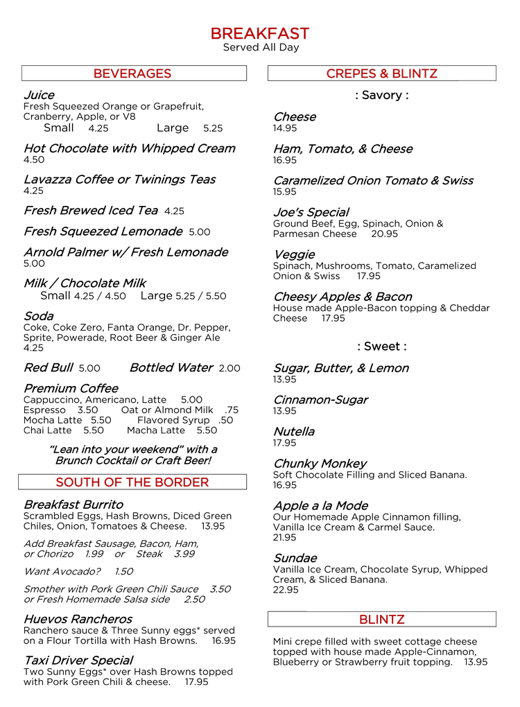 Little Diner Breakfast page 1