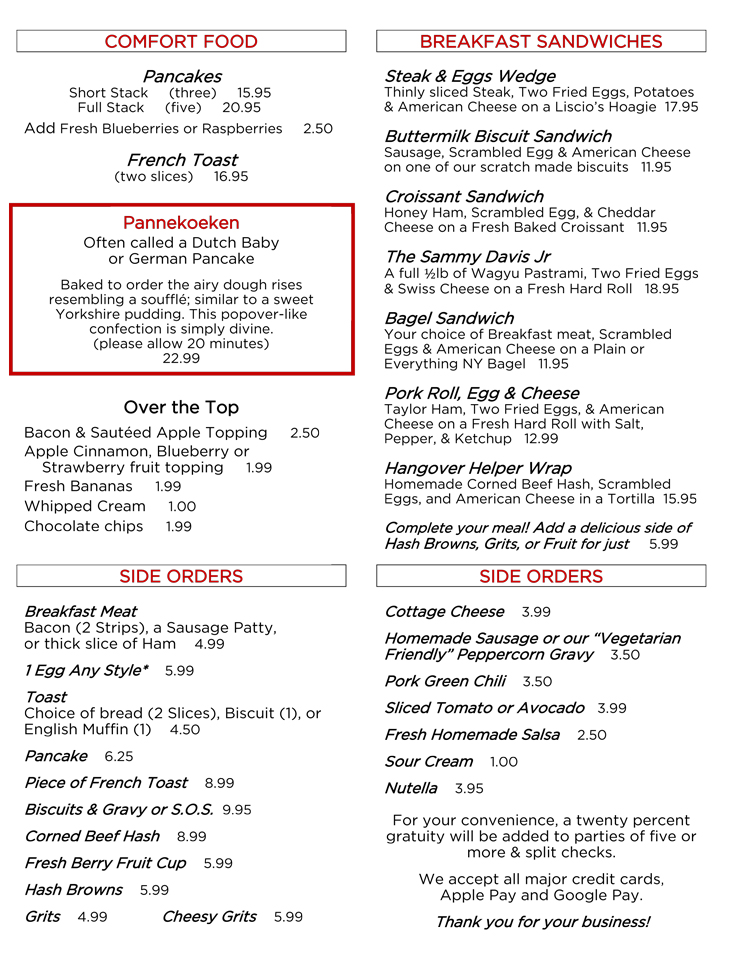 Little Diner Breakfast page 3